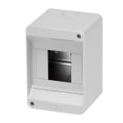 GEWISS - CENTRALINO PREDISPOSTO PER ALLOGGIAMENTO MORSETTIERE CON PARETI CON CENTRINI DI FORATURA - 4 MODULI - IP40