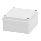 GEWISS - CASSETTA DI DERIVAZIONE CON COPERCHIO BASSO A VITE - IP56 - DIMENSIONI INTERNE 100X100X50 - PARETI LISCE - GRIGIO RAL 7035