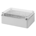 GEWISS - CASSETTA DI DERIVAZIONE E PER APPARECCHIATURE ELETTRICHE ED ELETTRONICHE-COPERCHIO BASSO TRASPARENTE-IP56-DIMENSIONI INTERNE 240X190X90-PARETI LISCE