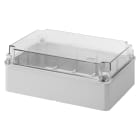 GEWISS - CASSETTA DI DERIVAZIONE E PER APPARECCHIATURE ELETTRICHE ED ELETTRONICHE-COPERCHIO BASSO TRASPARENTE-IP56-DIMENSIONI INTERNE 300X220X120-PARETI LISCE