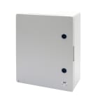 GEWISS - QUADRO STAGNO PORTA CIECA MUNITA DI SERRATURA - GWPLAST 120 - 316X396X160 - IP55 - GRIGIO RAL 7035