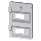 GEWISS - PANNELLO FRONTALE FINESTRATO 24 MODULI QUADRI 316X396 - GRIGIO RAL 7035