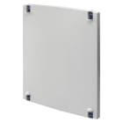 GEWISS - CONTROPORTA A CERNIERA IN POLIESTERE - PER QUADRI 310X425 - GRIGIO RAL7035
