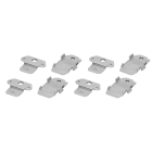 GEWISS - SET 4 STAFFE IN METALLO - CVX 160I - PER FISSAGGIO SU CARTONGESSO