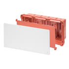 GEWISS - CASSETTA DI DERIVAZIONE E CONNESSIONE AFFIANCABILE PER MONTANTI - DIMENSIONI 520X260X121 - COPERCHIO BASSO PIOMBABILE - BIANCO RAL9016