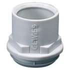 GEWISS - RACCORDO TUBO/CASSETTA IN POLIMERO FLESSIBILE - FORO DIAMETRO 37MM - PER TUBO DIAMETRO 32MM - GRIGIO RAL 7035 - IP44