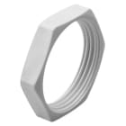 GEWISS - DADO DI FISSAGGIO ESAGONALE - IN NYLON - PASSO M32 - GRIGIO RAL 7035