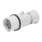 GEWISS - SPINA MOBILE DIRITTA HP - IP44/IP54 - 3P+N+T 16A 480-500V 50/60HZ - NERO - 7H - CABLAGGIO A VITE