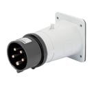 GEWISS - SPINA FISSA DA INCASSO DIRITTA - IP44 - 3P+N+T 16A 480-500V 50/60HZ - NERO - 7H - CABLAGGIO A VITE