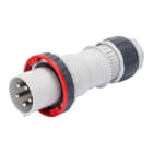 GEWISS - SPINA MOBILE DIRITTA HP - IP66/IP67/IP68/IP69 - 3P+T 125A 440-460V 60HZ - ROSSO - 11H - CABLAGGIO A MANTELLO