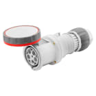 GEWISS - PRESA MOBILE DIRITTA HP - IP66/IP67/IP68/IP69 - 3P+N+T 125A 346-415V 50/60HZ - ROSSO - 6H - CABLAGGIO A MANTELLO