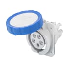 GEWISS - PRESA FISSA DA INCASSO A 10° HP - IP66/IP67 - 2P+T 16A 200-250V 50/60HZ - BLU - 6H - CABLAGGIO RAPIDO