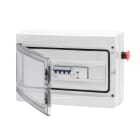 GEWISS - QUADRO 40 CDK DBO - 410X285X140 - MT+BD 100 A - PORTA TRASPARENTE