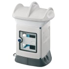 GEWISS - QMC16B - VUOTO - BIFACCIALE - LATO A 1 PANNELLO LATO B 1 KIT IDRICO - BIANCO