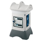 GEWISS - QMC16T - VUOTO - TRASPORTABILE - BIFACCIALE - LATO A 1 PANNELLO LATO B 1 PANNELLO - BIANCO