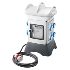 GEWISS - QMC16T - CABLATO - TRASPORTABILE - BIFACCIALE - 2 PRESE 2P+T 16A 1 PRESA 3P+T 16A 2 PRESE CIVILI 10/16A - IP55 - BIANCO