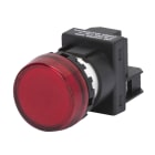 GEWISS - SEGNALATORE LUMINOSO AD ALIMENTAZIONE DIRETTA FORMA TONDA - TENSIONE NOMINALE 230V - ATTACCO LAMPADA BA95 - ROSSO