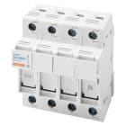 GEWISS - PORTAFUSIBILE SEZIONABILE - 3P+N 10,3X38 690V 32A - 4 MODULI