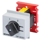 GEWISS - COMMUTATORE DI LINEA - 2 POSIZIONI 16A 690V - 3 MODULI