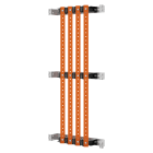 GEWISS - COPPIA DI PORTABARRE - PER BARRE PIATTE 30x10 - 630A - PER STRUTTURE P=400 - STRUTTURA B=600 - PER QDX 630H