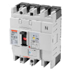GEWISS - MSXD 125 - INTERRUTTORE MAGNETOTERMICO DIFFERENZIALE SCATOLATO - TERMICA REGOLABILE - MAGNETICA FISSA - DIFFERENZIALE REGOLABILE - 25KA 3P+N 125A 525V