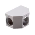 GEWISS - SCATOLA TRIX A 3 INGRESSI - IP54 - GRIGIO RAL7035