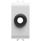 GEWISS - USCITA CAVO - 1 MODULO - BIANCO LUCIDO - CHORUSMART GW10196