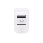 GEWISS - LENTE CON SIMBOLO ILLUMINABILE - TAPPARELLA GIU' GW10520A