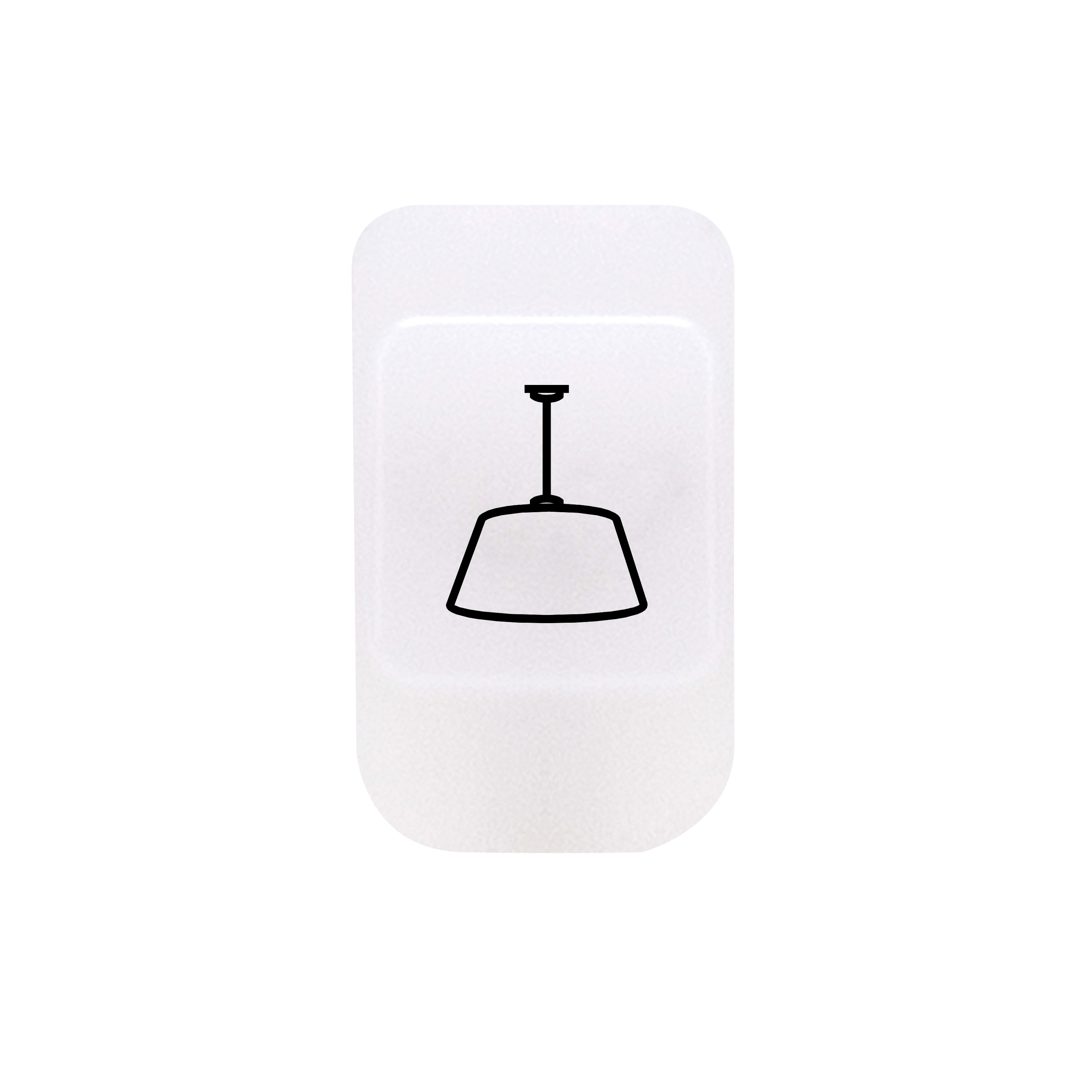 GEWISS - LENTE CON SIMBOLO ILLUMINABILE - LAMPADARIO GW10524A