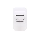 GEWISS - LENTE CON SIMBOLO ILLUMINABILE - TV GW10533A