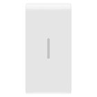 GEWISS - TASTO INTERCAMBIABILE PER COMANDI ASSIALI - CON DIFFUSORE - 1 MODULO - BIANCO LUCIDO - CHORUSMART GW10555S