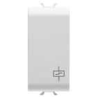 GEWISS - RELE' PASSO-PASSO 230V ac 50/60Hz - 1P 10AX 250V ac - 1 MODULO - BIANCO LUCIDO - CHORUSMART GW10721