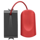 GEWISS - PULSANTE UNIPOLARE 250V ac - NA 16A - TIRANTE - 1 MODULO - NERO SATINATO - CHORUSMART