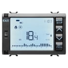 GEWISS - CRONOTERMOSTATO PROGRAMMATORE CON GESTIONE UMIDITÀ - KNX - 3 MODULI - NERO - CHORUSMART GW12794H