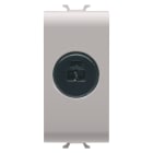 GEWISS - PRESA AUDIO VIDEO - PER ALTOPARLANTE - 1 MODULO - NATURAL BEIGE SATINATO - CHORUSMART GW13454