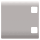 GEWISS - TASTO INTERCAMBIABILE PER PULSANTIERA - DA COMPLETARE CON 2 LENTI - 2 MODULI - NATURAL BEIGE - CHORUSMART