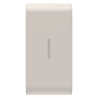 GEWISS - TASTO INTERCAMBIABILE PER COMANDI ASSIALI - CON DIFFUSORE - 1 MODULO - NATURAL BEIGE SATINATO - CHORUSMART