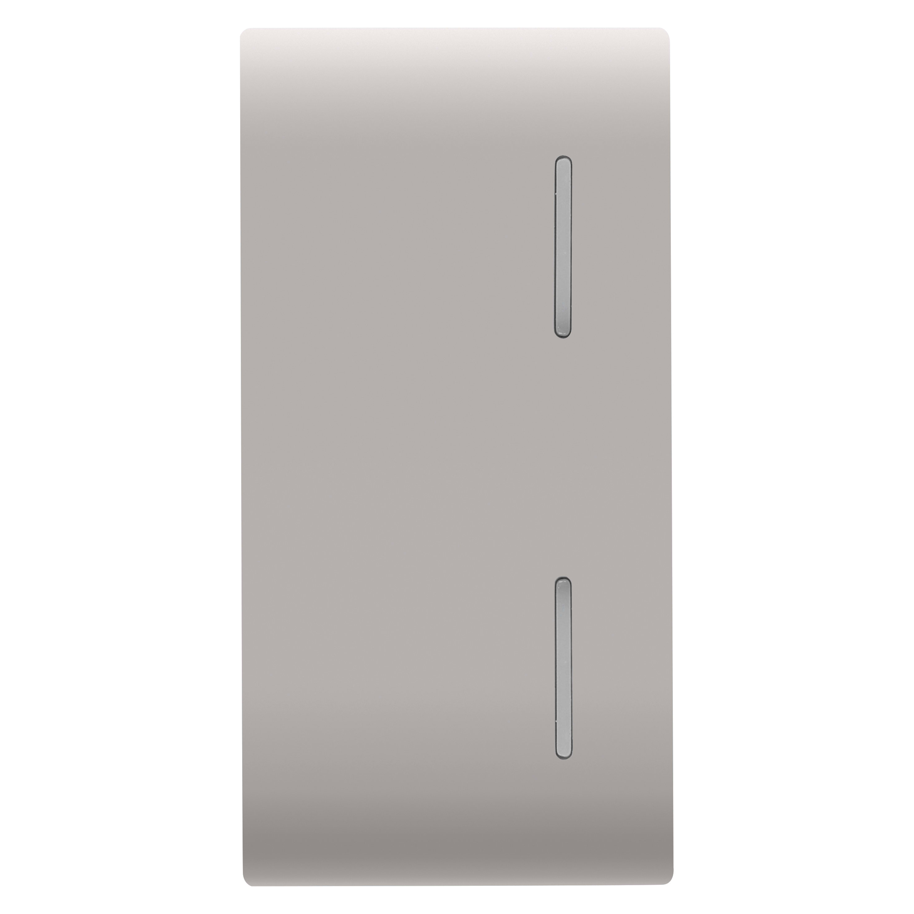 GEWISS - TASTO INTERCAMBIABILE PER PULSANTIERA - CON 2 DIFFUSORI - 1 MODULO - NATURAL BEIGE - CHORUSMART GW13557