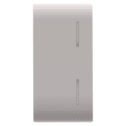 GEWISS - TASTO INTERCAMBIABILE PER PULSANTIERA - CON 2 DIFFUSORI - 1 MODULO - NATURAL BEIGE - CHORUSMART GW13557