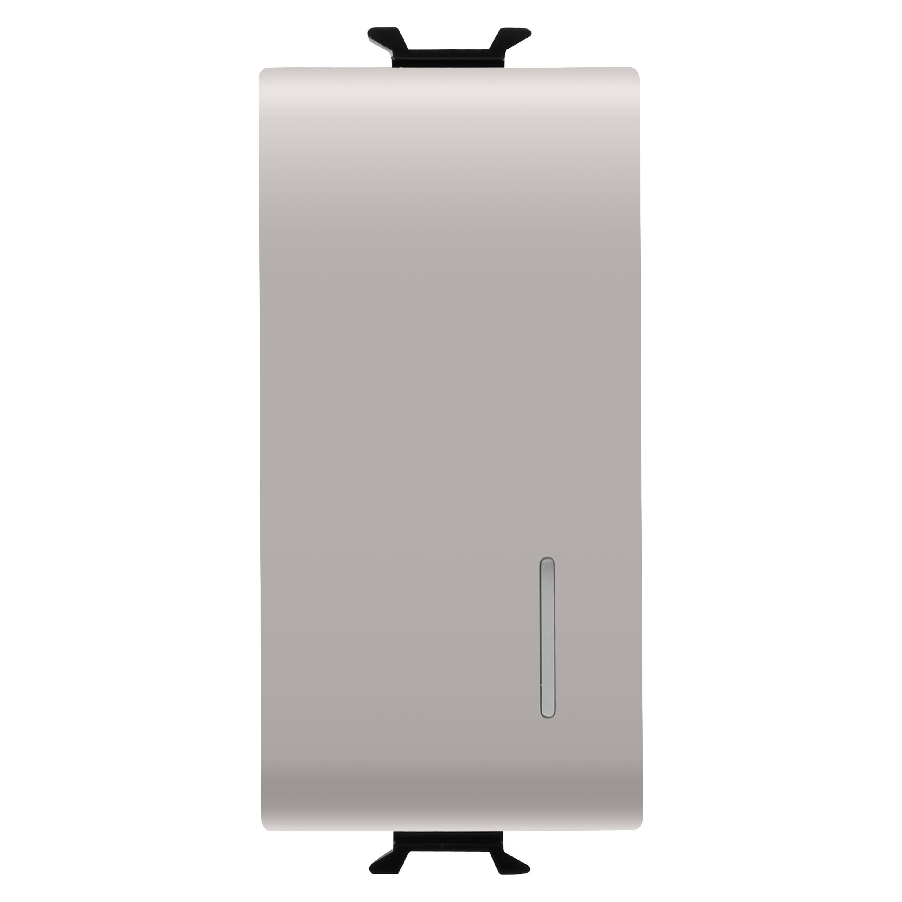 GEWISS - PULSANTE SOFT-CLICK - LUMINOSO - CON DIFFUSORE - PER RELE' E DIMMER - 1P NA 4A - 230V ac 50/60Hz - 1 MODULO - NATURAL BEIGE SATINATO - CHORUSMART GW13912