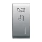 GEWISS - TASTO INTERCAMBIABILE - CON DIFFUSORE - DND - 1 MODULO - TITANIO - CHORUSMART