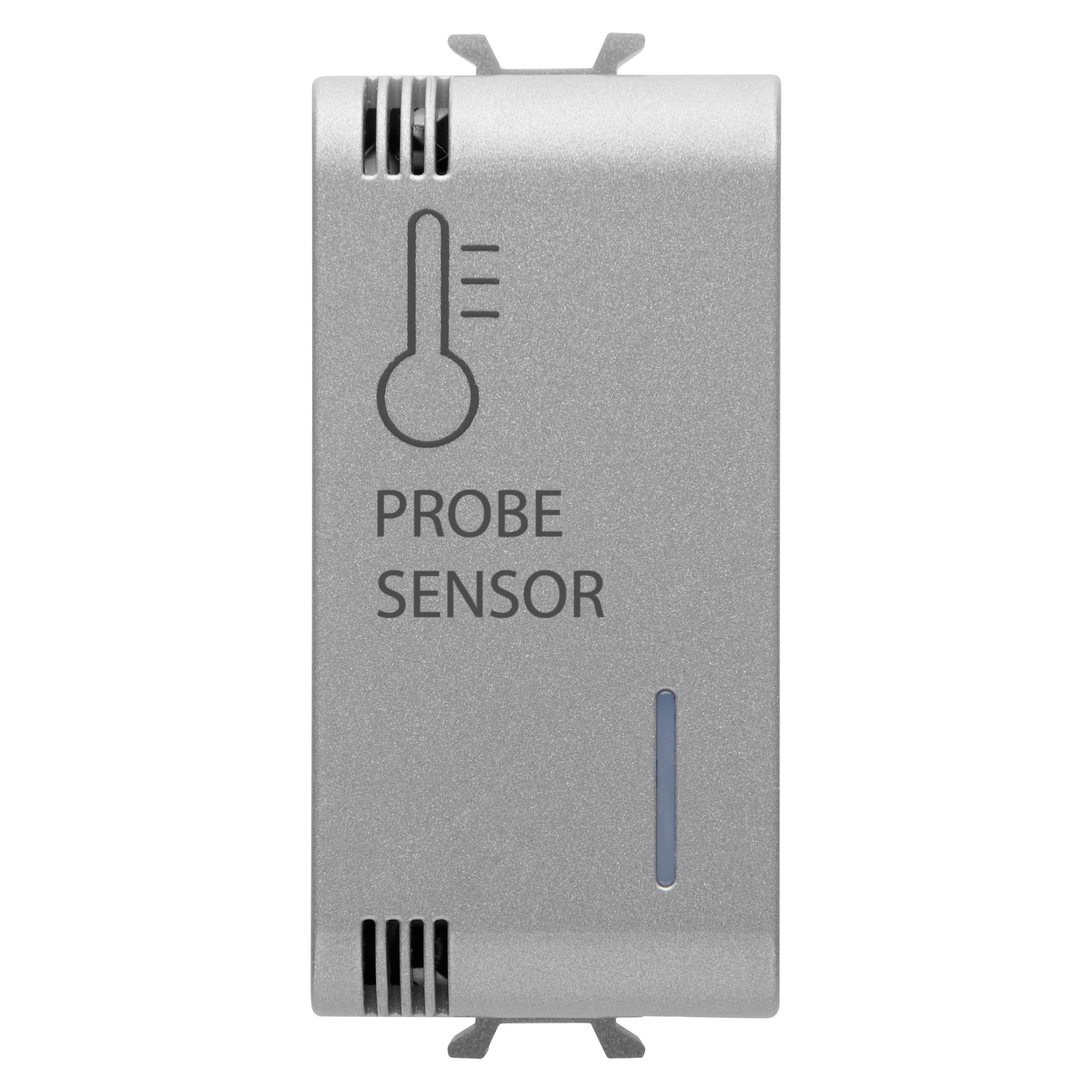 GEWISS - SENSORE TEMPERATURA NTC 10K - 1 MODULO - TITANIO - CHORUSMART