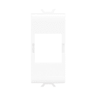 GEWISS - ADATTATORE PREDISPOSTO PER L'ALLOGGIAMENTO DI CONNETTORI DATI - TIPO SYSTIMAX COMMSCOPE - 1 MODULO - BIANCO SATINATO - CHORUSMART GW15438