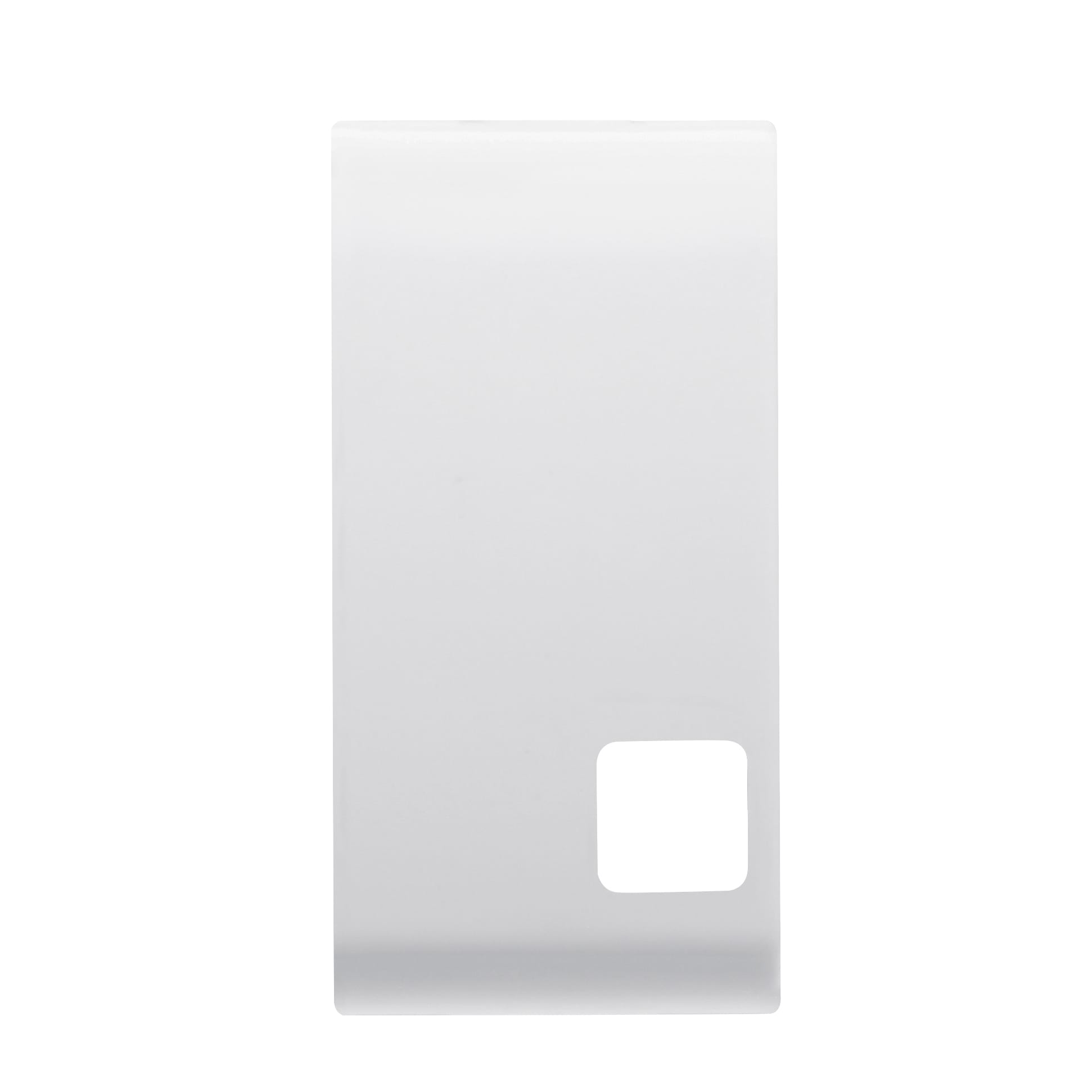 GEWISS - TASTO INTERCAMBIABILE PER PULSANTIERA - DA COMPLETARE CON LENTE - 1 MODULO - BIANCO SATINATO - CHORUSMART GW15551