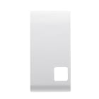 GEWISS - TASTO INTERCAMBIABILE PER PULSANTIERA - DA COMPLETARE CON LENTE - 1 MODULO - BIANCO SATINATO - CHORUSMART