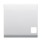 GEWISS - TASTO INTERCAMBIABILE PER PULSANTIERA - DA COMPLETARE CON LENTE - 2 MODULI - BIANCO SATINATO - CHORUSMART GW15552