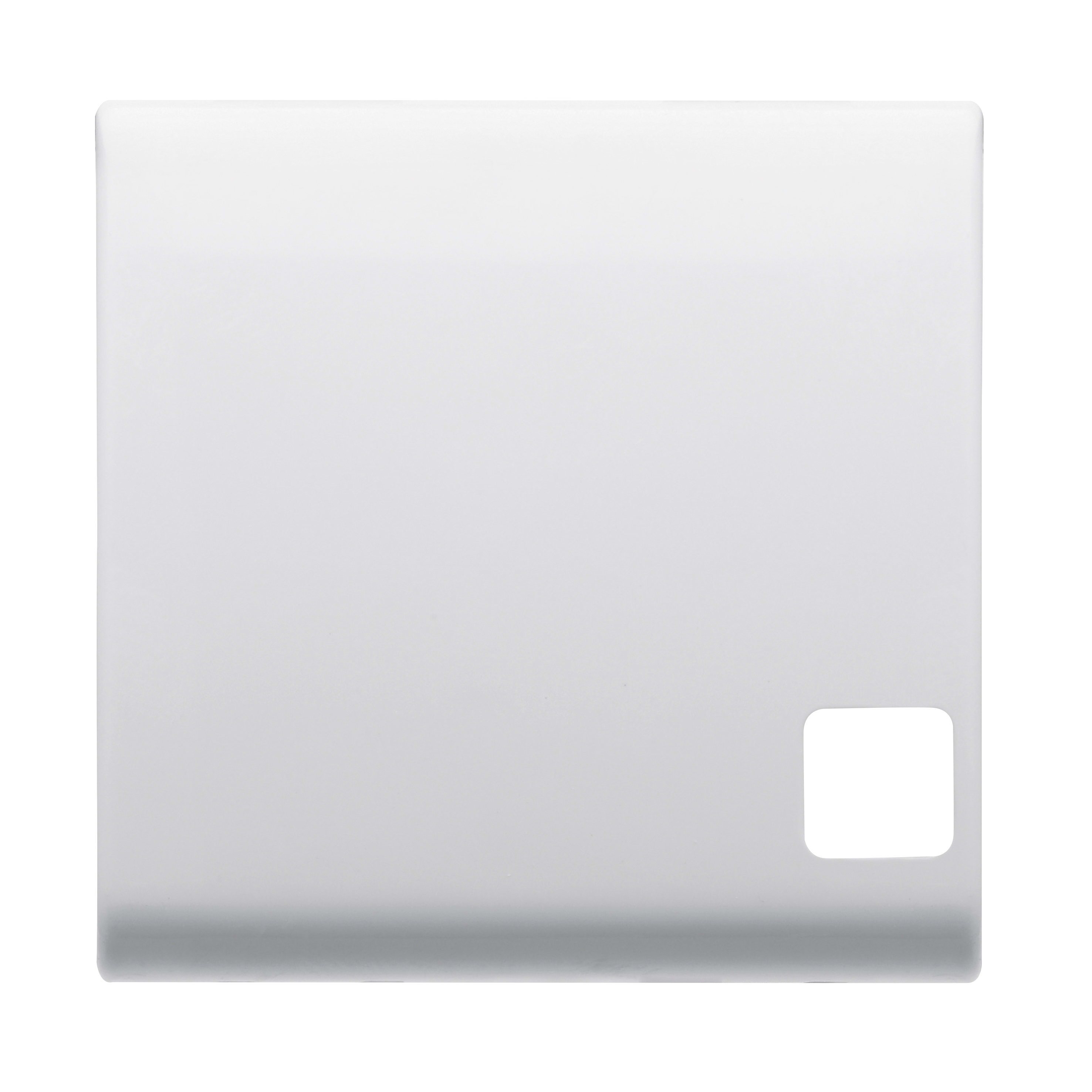 GEWISS - TASTO INTERCAMBIABILE PER PULSANTIERA - DA COMPLETARE CON LENTE - 2 MODULI - BIANCO SATINATO - CHORUSMART GW15552