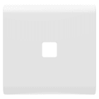 GEWISS - TASTO INTERCAMBIABILE PER COMANDI ASSIALI - DA COMPLETARE CON LENTE - 2 MODULI - BIANCO SATINATO - CHORUSMART GW15552S