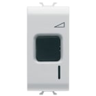 GEWISS - REGOLATORE ELETTRONICO A PULSANTE - 230V ac 50/60Hz - RESISTIVO 60-500W / INDUTTIVO 60-500VA - 1 MODULO - BIANCO SATINATO - CHORUSMART GW15568