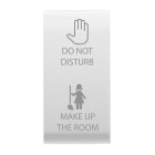 GEWISS - TASTO INTERCAMBIABILE - NEUTRO - DND+MUR - 1 MODULO - BIANCO SATINATO - CHORUSMART GW15733